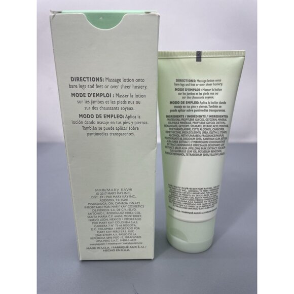Mary Kay Mint Bliss Energizing Lotion for Feet & Hands 3oz - Picture 2 of 4